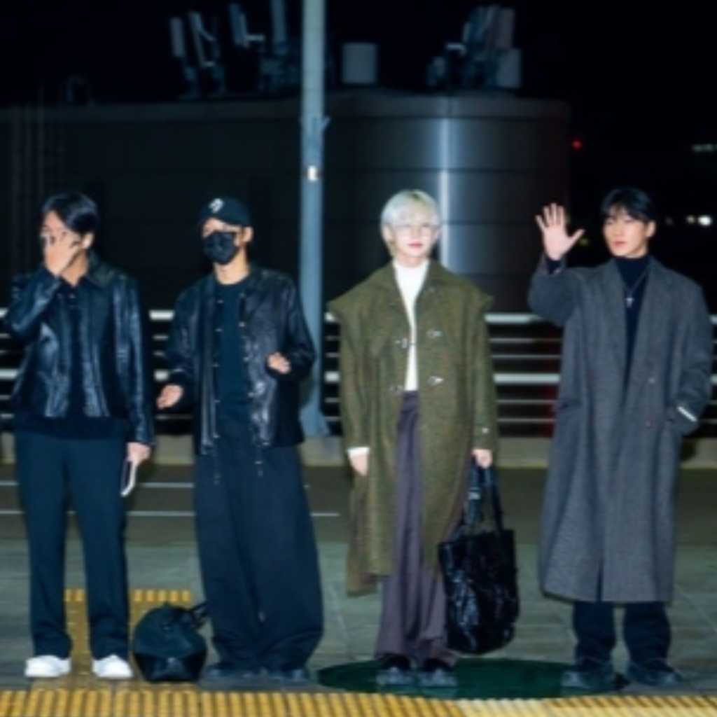【PHOTO】ATEEZ、海外スケジュールのため出国…洗練されたファッション
