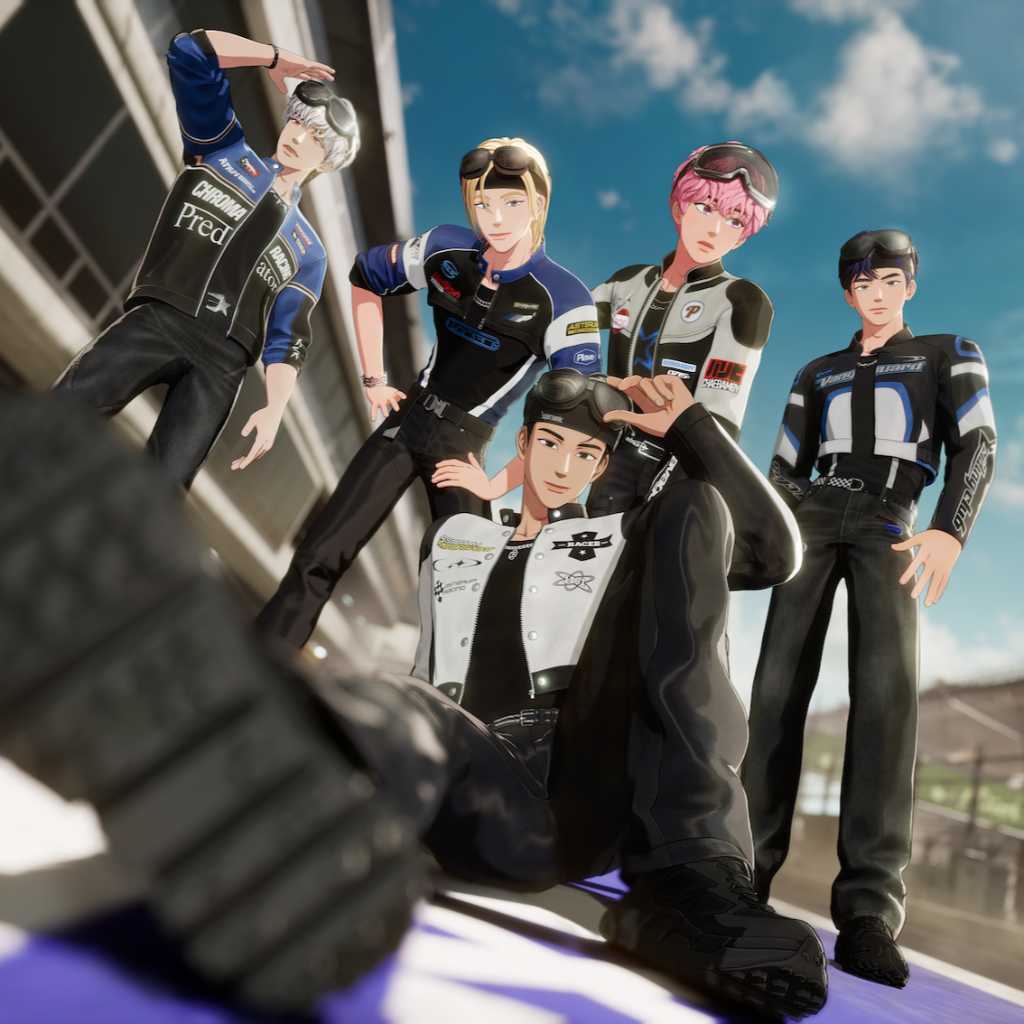 PLAVE、レーサーに変身！5thミニアルバム「HYPERDRIVE」予告コンテンツを続々公開