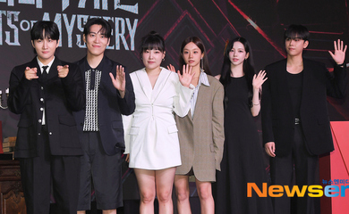 【PHOTO】Girl's Day ヘリ＆aespaのKARINAら、Netflix「エージェント・オブ・ミステリー」制作発表会に出席