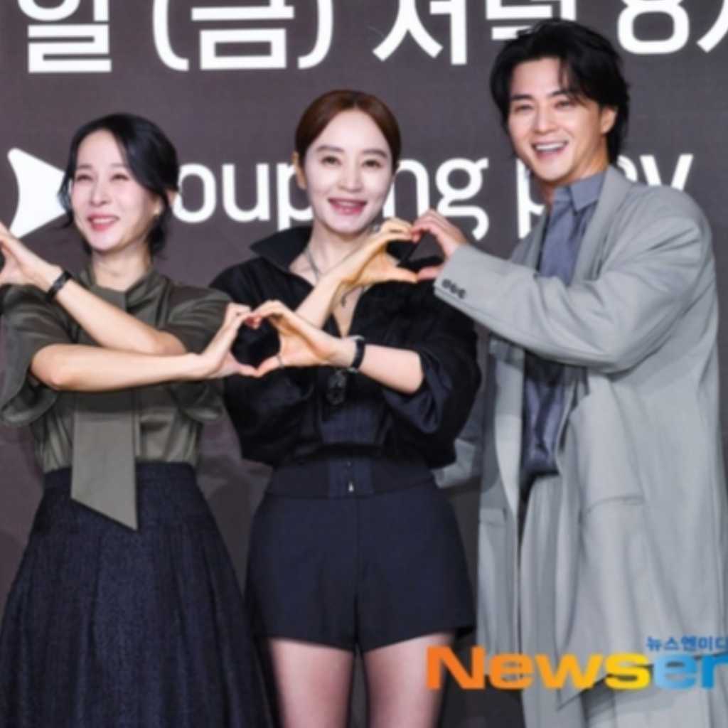 【PHOTO】キム・ヘス＆チョ・ヨジョン＆キム・ジフンら、新ドラマ「今、不倫が問題ではありません」制作発表会に出席