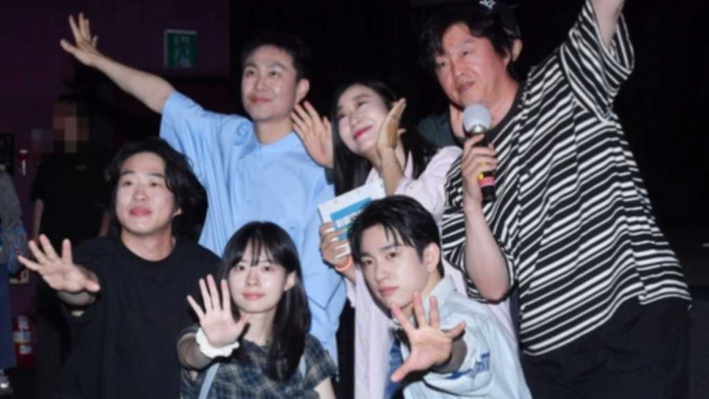【PHOTO】ラ・ミラン＆GOT7 ジニョンら、映画「ハイファイブ」舞台挨拶に出席