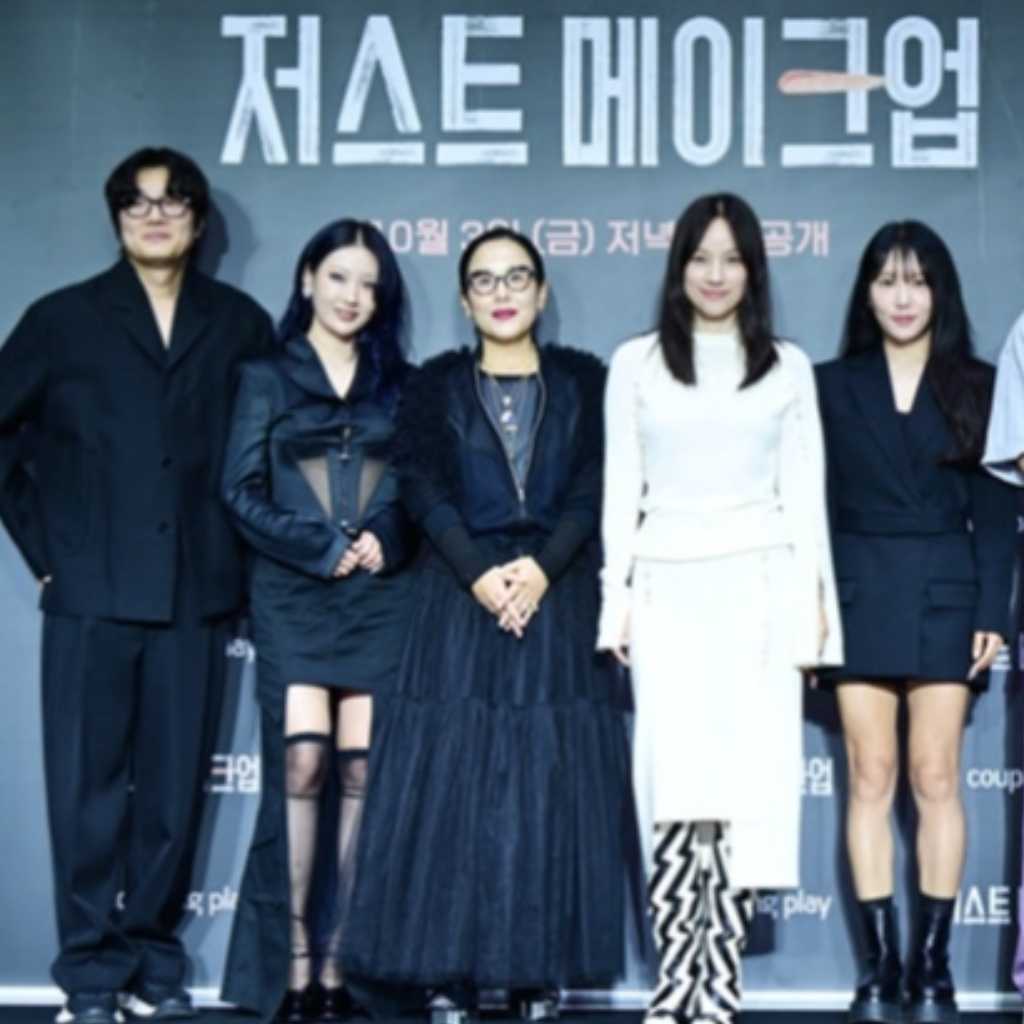 【PHOTO】イ・ヒョリ&イ・サベら、サバイバル番組「ジャストメイクアップ」制作発表会に出席