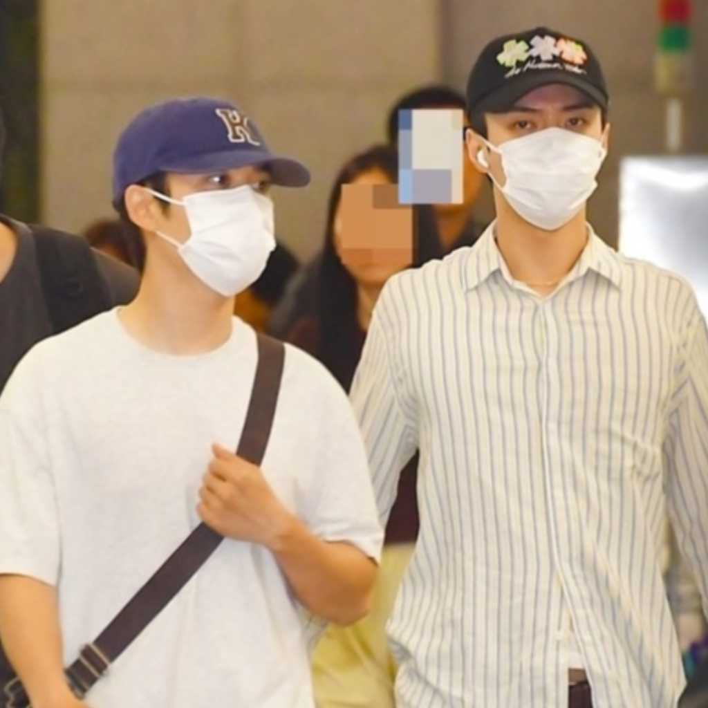 【PHOTO】EXO ディオ&チャンヨル&セフン、海外スケジュールを終えて帰国