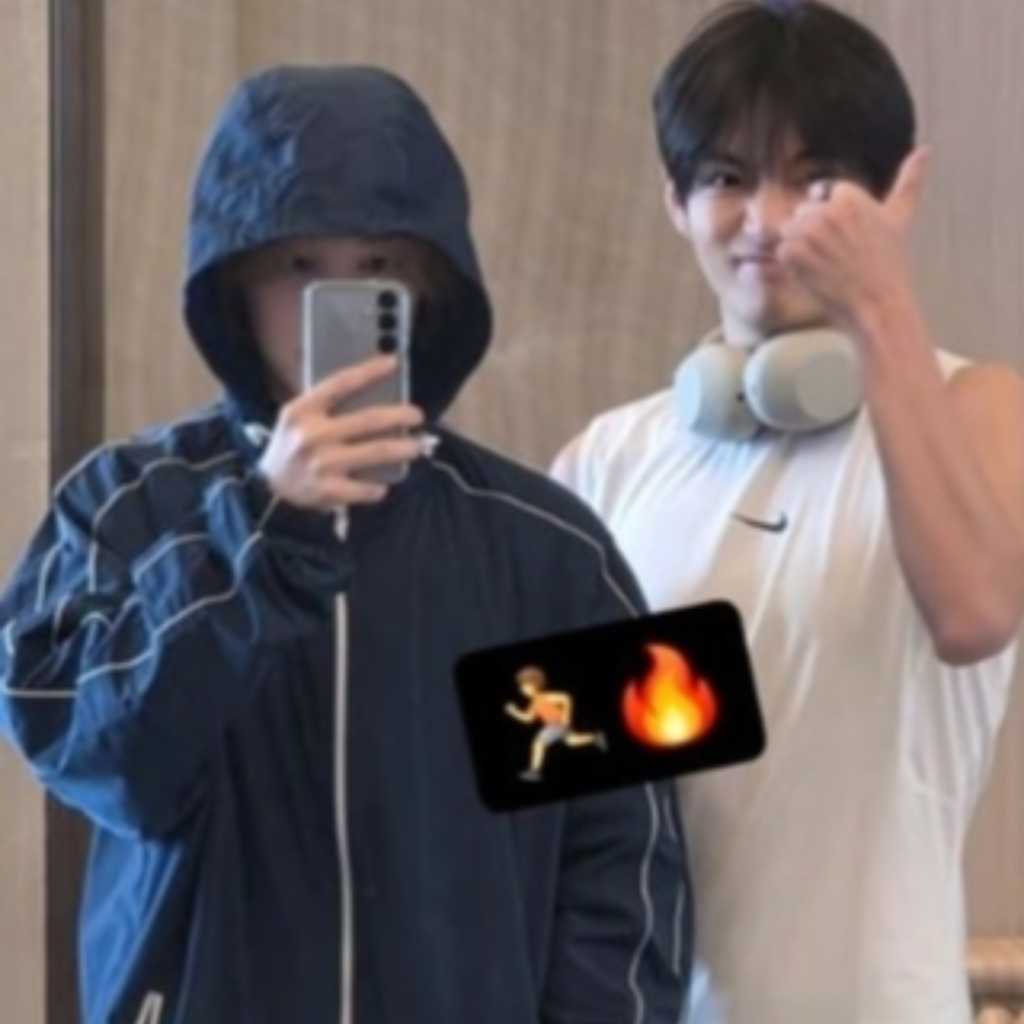 BTS ジミン、衝撃的な体重が話題に…Vとのツーショットを公開！