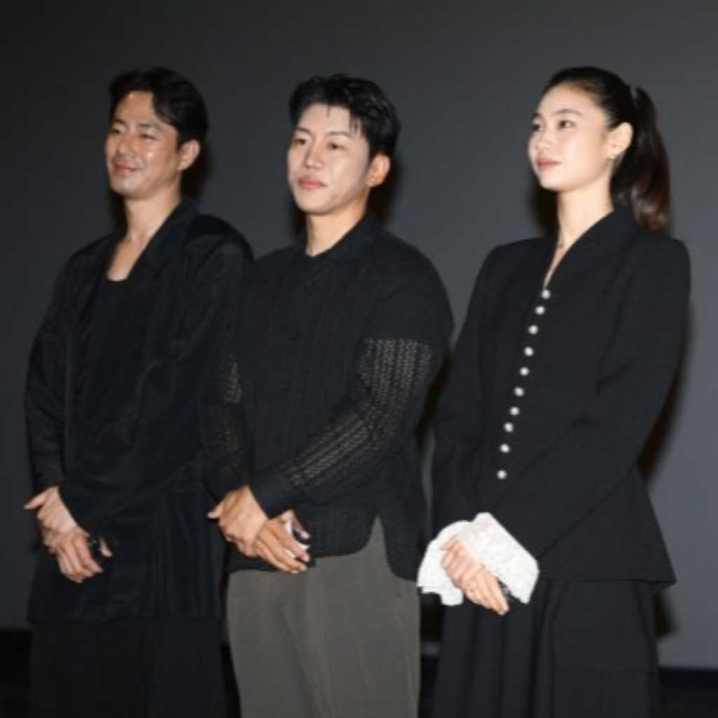 【PHOTO】ファン・ジョンミン＆チョ・インソンら、映画「ホープ」舞台挨拶に出席