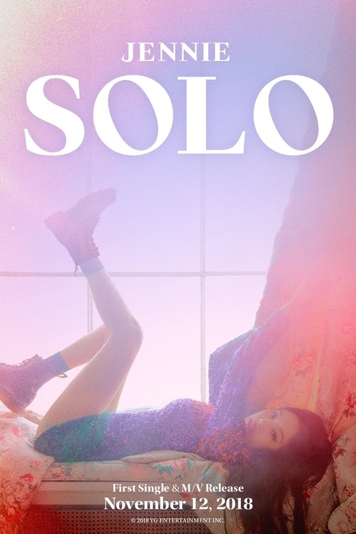 BLACKPINK ジェニー、ソロデビュー曲「SOLO」新たな予告ポスター公開