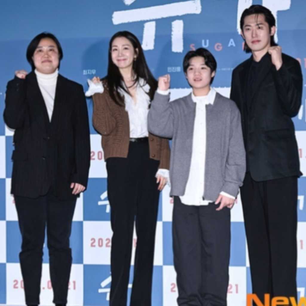 【PHOTO】チェ・ジウ&ミン・ジヌン&コ・ドンハら、映画「シュガー」メディア試写会に出席