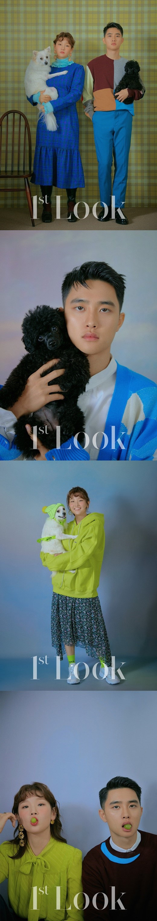 Exo ディオ パク ソダム 愛犬とのグラビアを撮影 カリスマ性 キュートさ溢れる魅力をアピール Kstyle