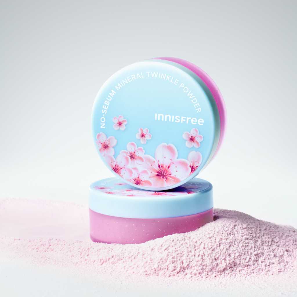 化粧品ブランド「イニスフリー」大人気パウダーのリミテッドエディション第一弾「チェリーブロッサム」が2月9日より数量限定で発売!
