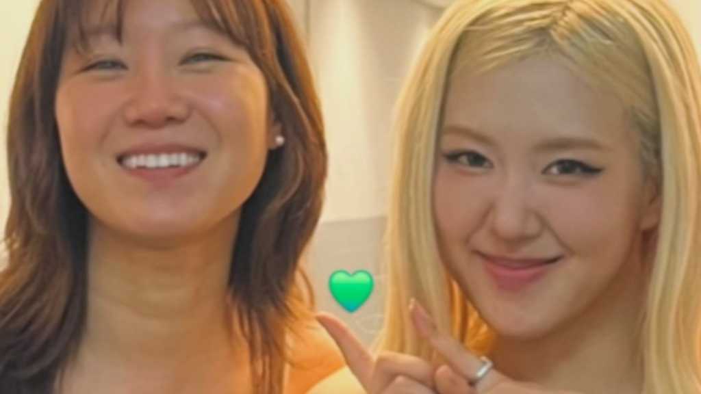コン・ヒョジン、BLACKPINKのコンサートを観覧！ロゼとのツーショットが話題に