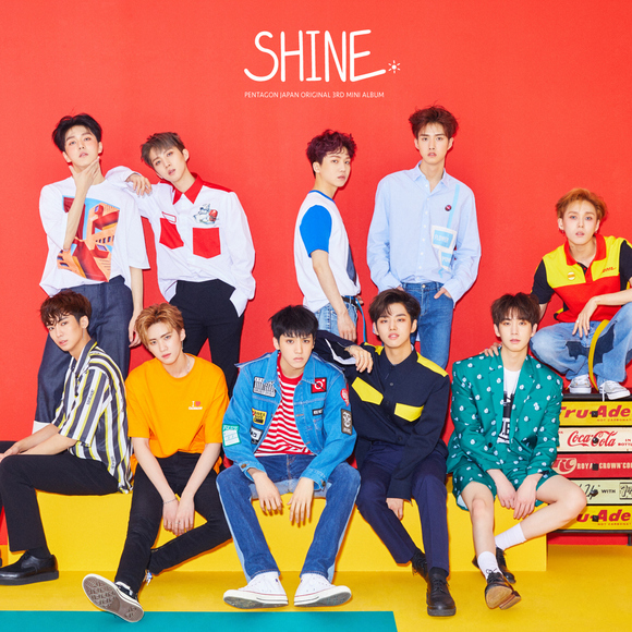 PENTAGON、8/29に日本3rdミニアルバムの発売決定！「SHINE」や日本