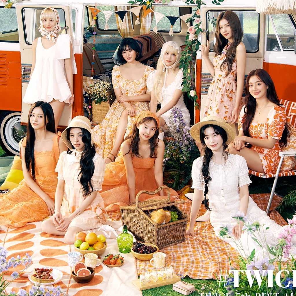 TWICE、5thベストアルバム「#TWICE5」本日リリース!ヒット曲の日本語バージョンも収録