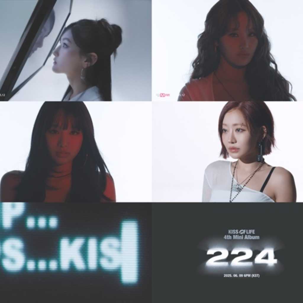 KISS OF LIFE、4thミニアルバム「224」を6月9日にリリース!カミングスーン映像が公開