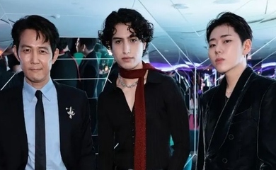 Block B ジコ＆イ・ジョンジェ＆kemio、日韓の豪華ショットが話題…ティファニーのイベントで対面