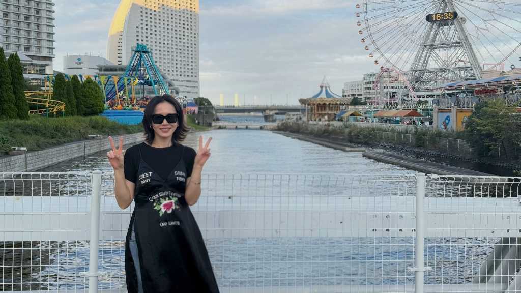 ソン・イェジン、横浜を満喫!ショッピング&遊園地で乗り物を楽しむ記念ショットも公開
