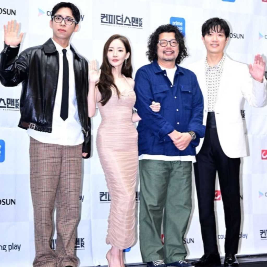 【PHOTO】パク・ミニョン＆パク・ヒスンら、新ドラマ「コンフィデンスマンKR」制作発表会に出席