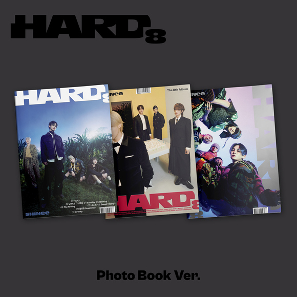 SHINee、韓国8thフルアルバム「HARD」限定特典付の販売詳細が決定