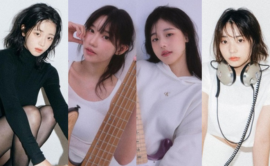 “元NMB48 イ・シヨン所属”韓国の新ガールズバンドQWER、4人の個人プロフィール写真を公開
