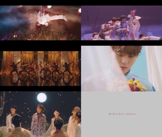 SEVENTEEN、日本2ndシングル「舞い落ちる花びら」MV公開…童話のような 