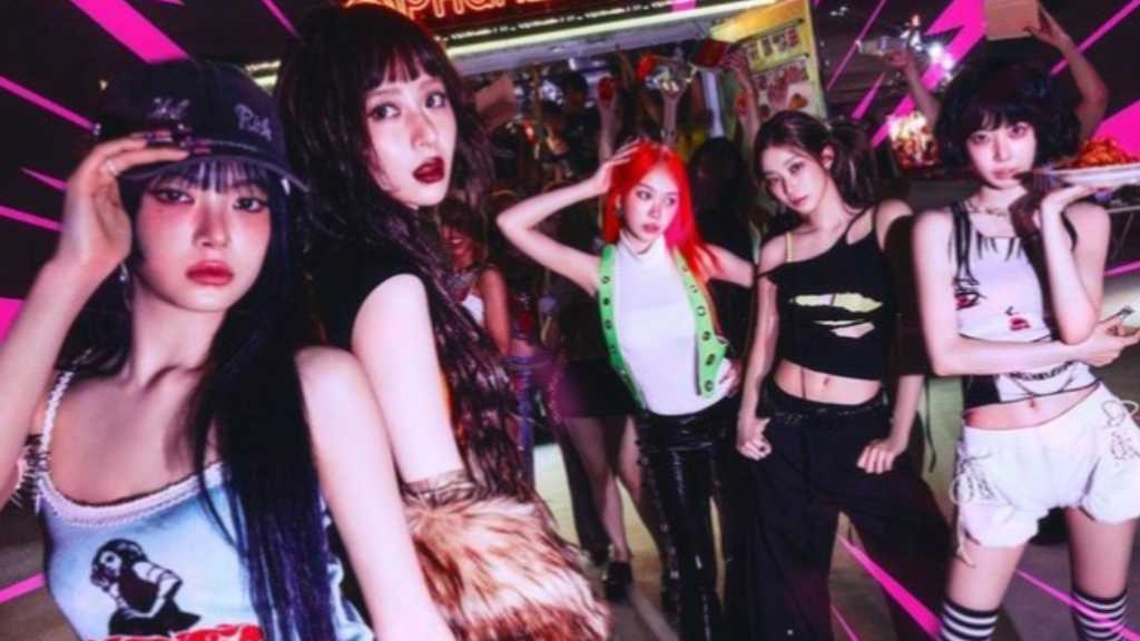 LE SSERAFIM、1stシングル「SPAGHETTI」CHEEKY NEON PEPPERバージョンの予告フォト＆映像を公開