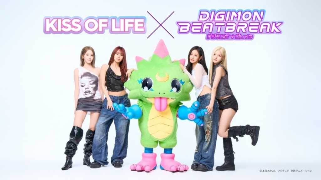 KISS OF LIFE、日本アニメ「DIGIMON BEATBREAK」エンディングテーマのノンクレジット映像が公開!