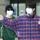 【PHOTO】MONSTA X ヒョンウォン＆ジュホン「MBC IDOL RADIO LIVE in TOKYO」を終えて韓国へ帰国