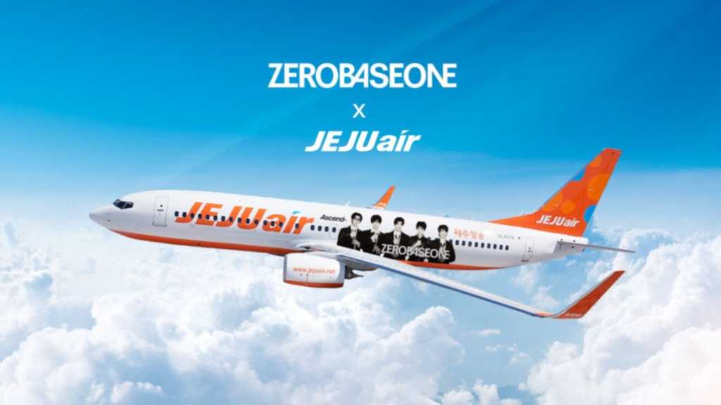 ZEROBASEONEが“空”へ!チェジュ航空の特別塗装機が6月9日より運航スタート