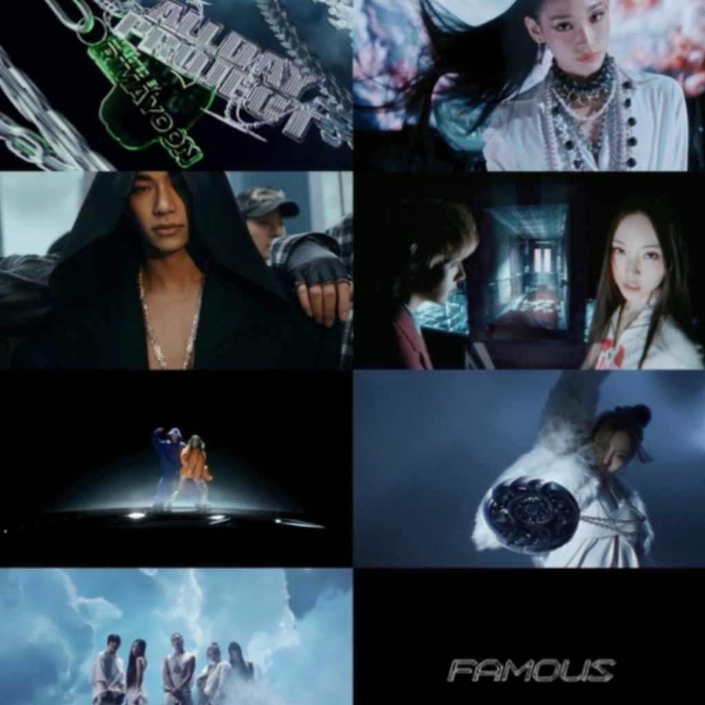 “ILLIT脱退”ヨンソら所属の男女混合グループALLDAY PROJECT、先行公開曲「FAMOUS」MVが話題