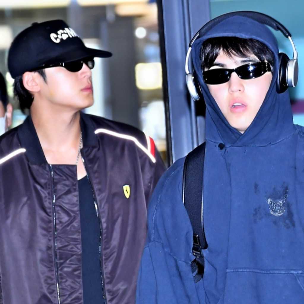 【PHOTO】SEVENTEENのS․COUPS&ミンギュ、海外スケジュールを終えて帰国