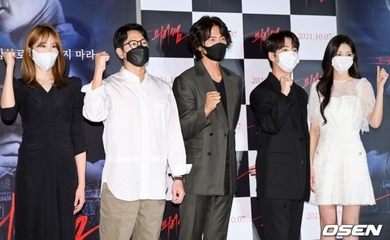 【PHOTO】チョ・ドンヒョク＆B1A4 バロら、映画「Fearsome」マスコミ試写会に出席