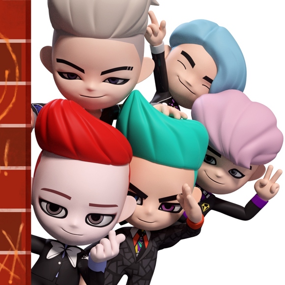 メンバーが可愛く動き回る Bigbang公式3dアニメキャラクターgo Blings 第2弾lineスタンプが本日登場 Kstyle