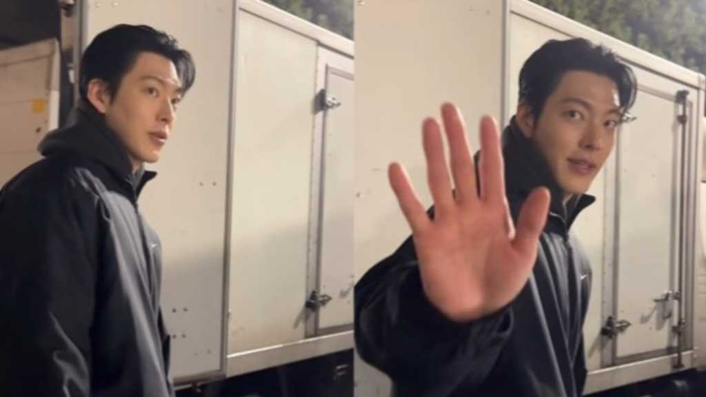 キム・ウビン、結婚後初の近況公開！爽やかな退勤あいさつ動画に「さらにイケメンに」の声