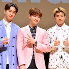 【PHOTO】2PM ウヨン、ジュノ、チャンソン「2PM WILD BEAT」記者会見に登場！“オーストラリアで1番思い出に残っているのは？”
