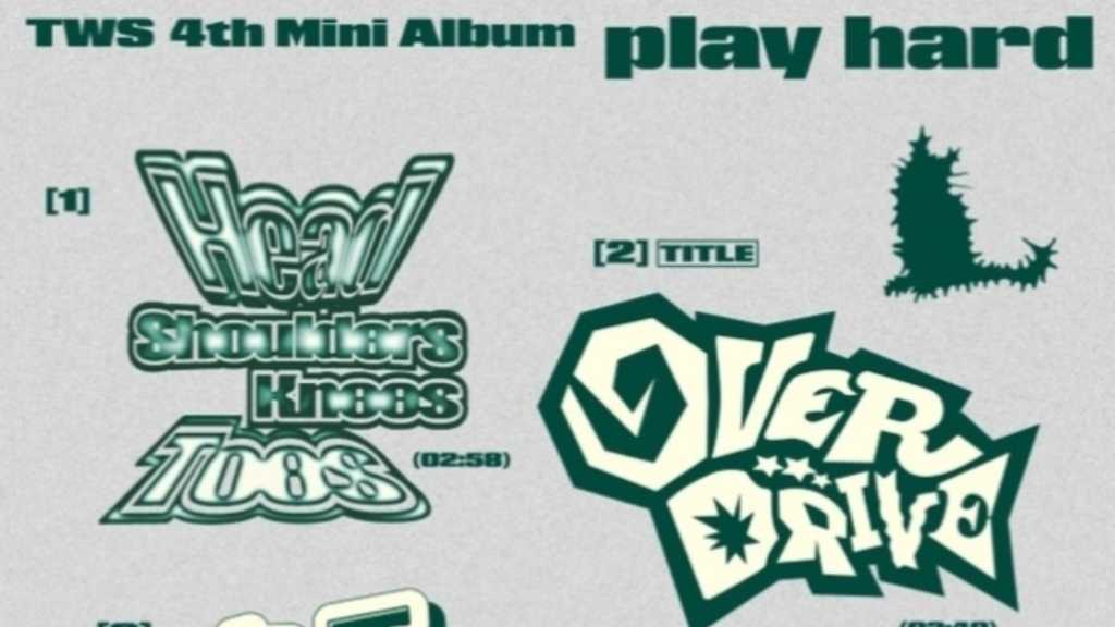 TWS、4thミニアルバム「play hard」トラックリスト公開…メンバーが作詞に参加