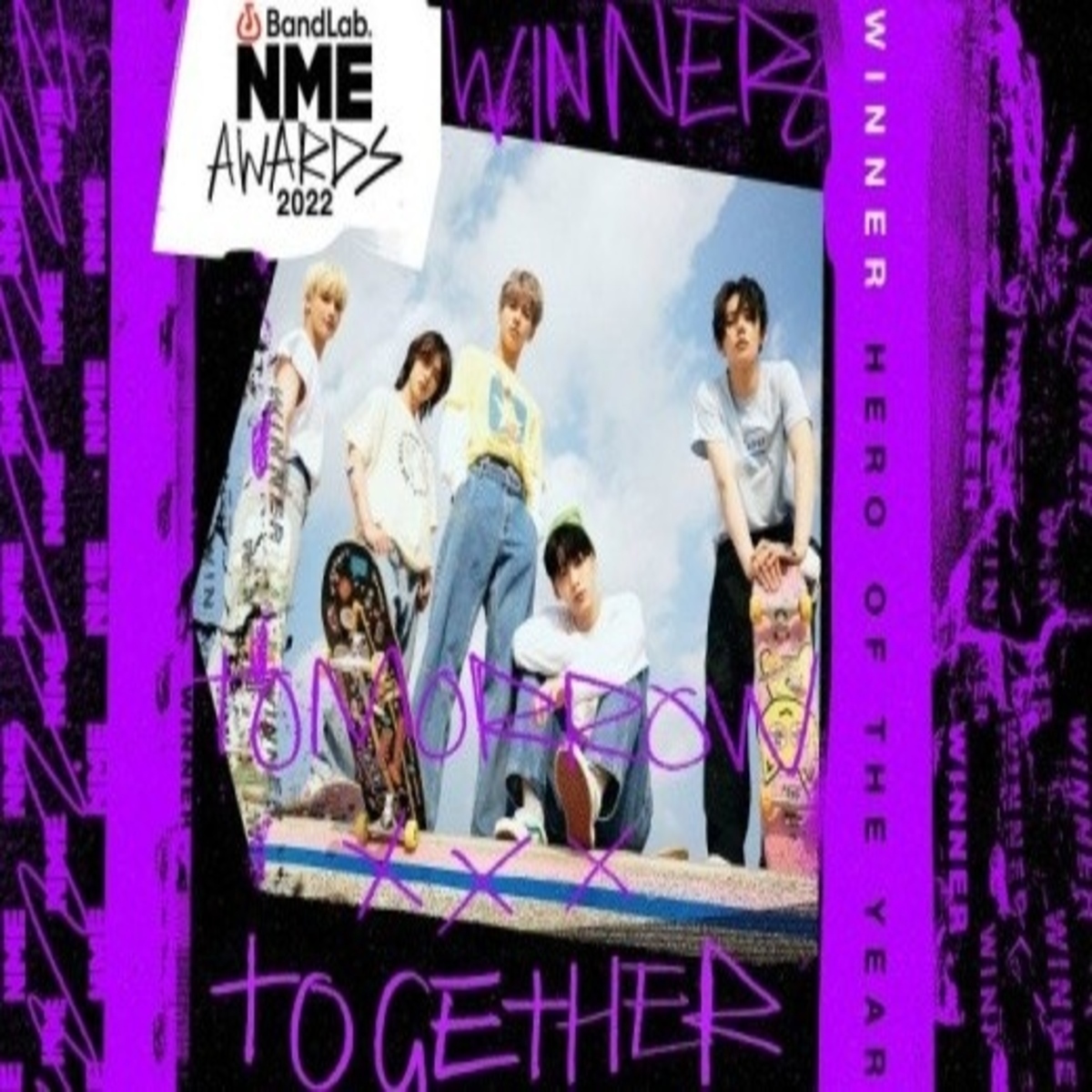 Tomorrow X Together 英nmeが選ぶ ヒーロー オブ ザ イヤー を受賞 ファン投票で40 以上を獲得 Kstyle