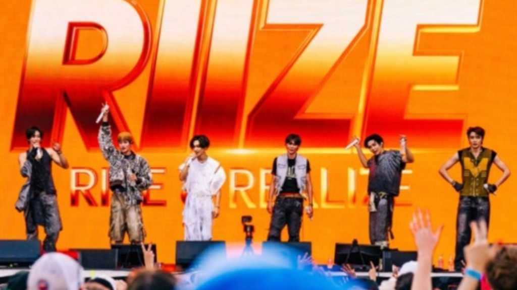 RIIZE、K-POPアイドル初の「ACL」出演でファン熱狂！計13曲の完成度の高いステージを披露
