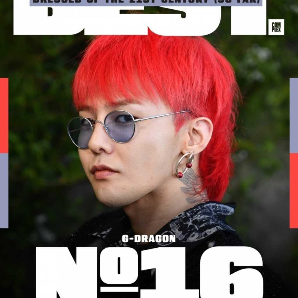 G-DRAGON、米メディア誌が選ぶ「21世紀のベストドレッサー」に選出!アジア人として唯一ランクイン