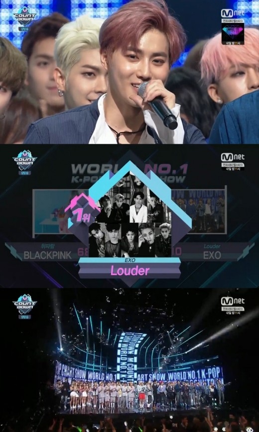 Exo M Countdown でカムバック後初の1位獲得 メンバー ファンに感謝 動画あり Kstyle