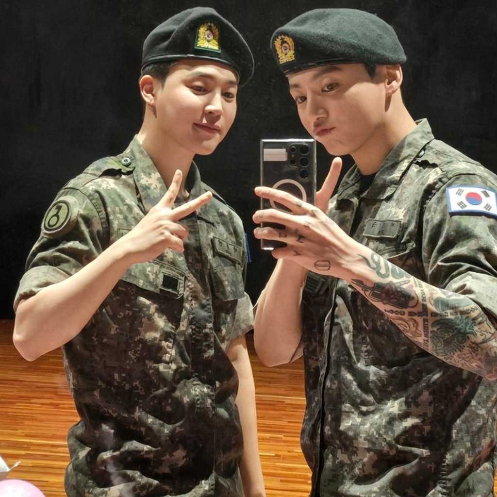 BTS ジミン＆ジョングク、カメラに人見知り！？軍生活での苦労やカムバックに言及「早く恩返しがしたい」