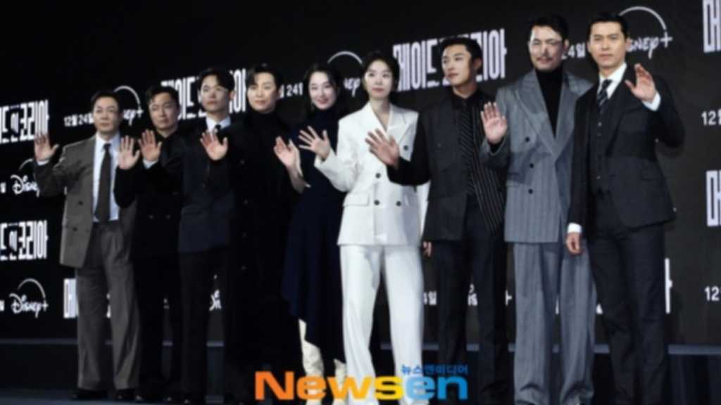 【PHOTO】ヒョンビン＆チョン・ウソン＆ウ・ドファンら、Disney+シリーズ「メイド・イン・コリア」制作発表会に出席
