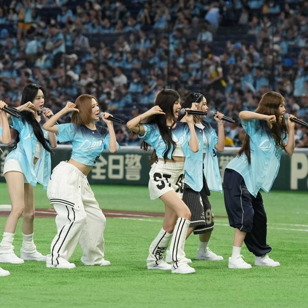 Hearts2Hearts、4万人が集まった東京ドーム「SAISON presents スペシャルナイター」に登場！ジウは始球式を務める