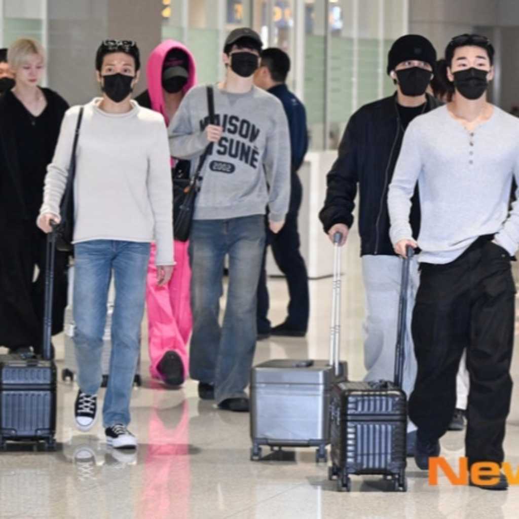 【PHOTO】ATEEZ、海外スケジュールを終えて帰国