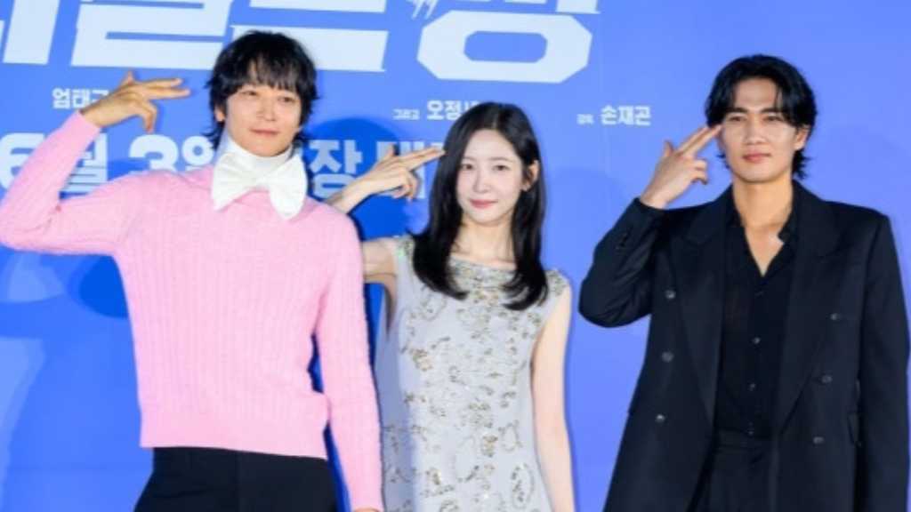 【PHOTO】カン・ドンウォン＆オム・テグら、映画「ワイルドシング」制作発表会に出席