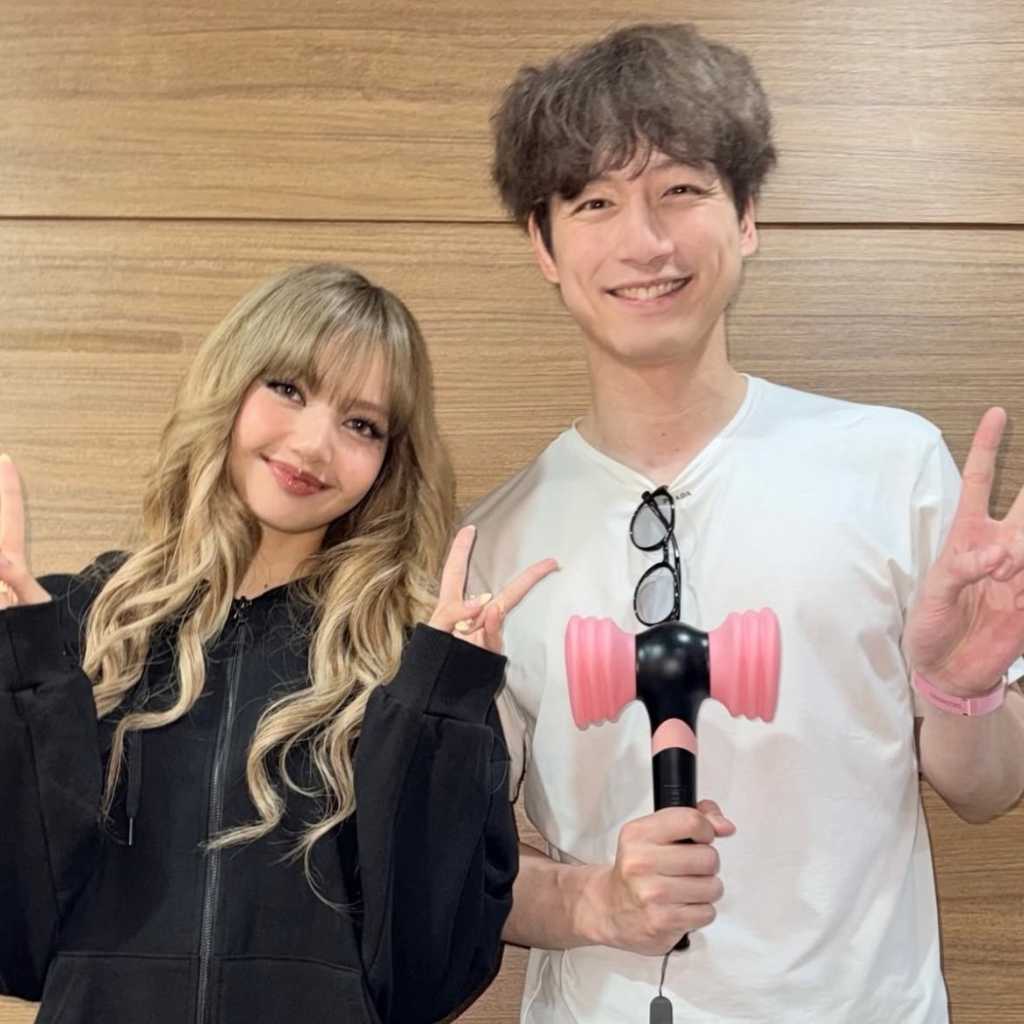 BLACKPINK リサ、坂口健太郎＆チョン・ヘインと記念ショット！親交にファン歓喜