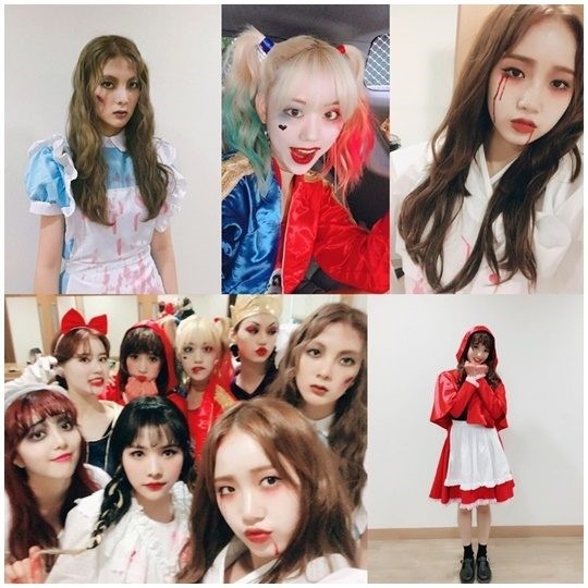 Weki Meki ハロウィン仮装でファンサイン会に登場 ゾンビアリスから赤ずきんまで 8人8色の魅力 Kstyle