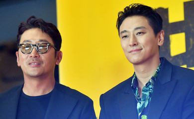 【PHOTO】ハ・ジョンウ＆チュ・ジフン＆イ・ジュンギら、映画「ランサム 非公式作戦」VIP試写会に出席