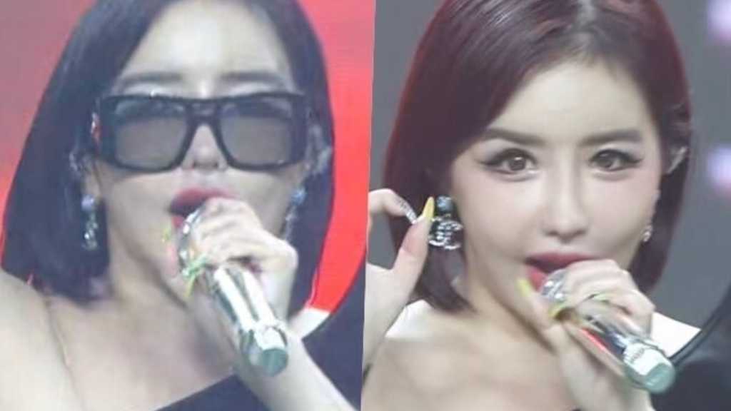 「WATERBOMB」を欠席も…2NE1のBOM、ハーフタイムショーに回復した姿で登場