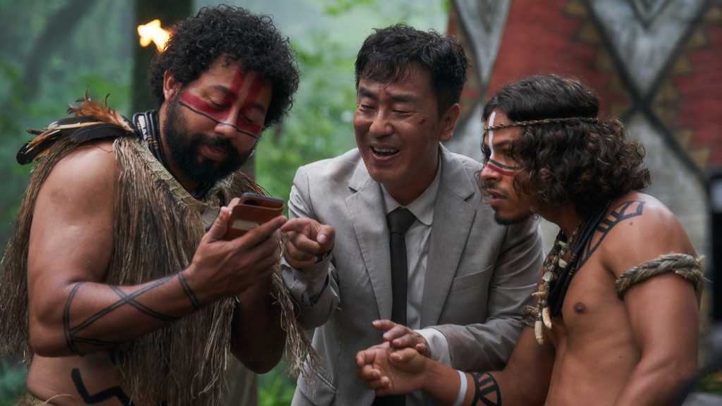 リュ・スンリョン&チン・ソンギュ主演の映画「大命中!MEは何しにアマゾンへ?」予告編&場面写真が解禁