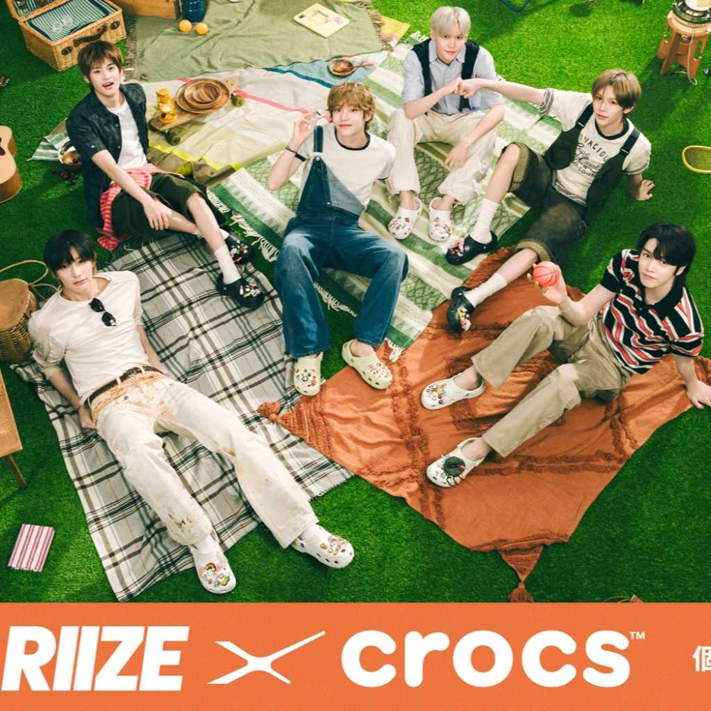RIIZE「クロックス」夏のキャンペーンが7月4日より開催…新ビジュアル&インタビュー映像公開