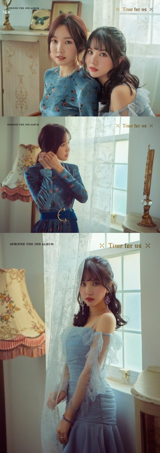 GFRIEND ウナ＆ユジュ、2ndフルアルバム「Time for us」予告イメージ